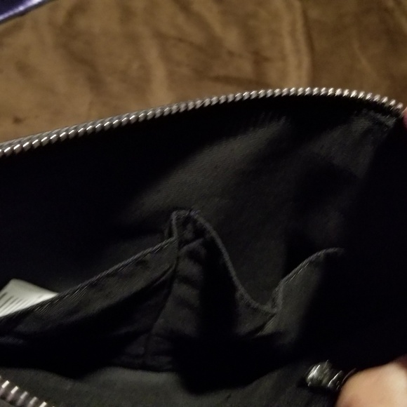 Armani Exchange Fucsia Metallic Pouch - Picture 5 of 5